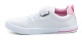 American Club 117-24 weiß-rosa Kinder-Sneaker | ARNO-schuhe.de – Schuhe mit Tradition