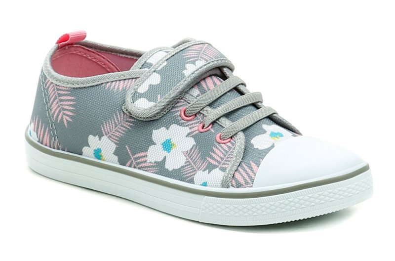 American Club TEN 76 grau-rosa Kinder-Sneaker | ARNO-schuhe.de – Schuhe mit Tradition