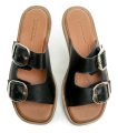 T.Sokolski HAL 26004 schwarze Damenpantoffeln | ARNO-schuhe.de – Schuhe mit Tradition