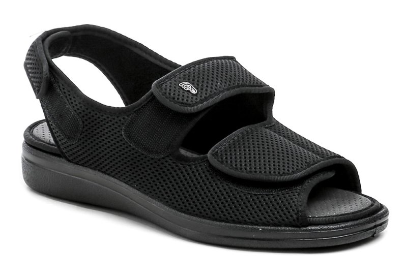Dr. Orto 077D001 schwarze medizinische Damensandalen | ARNO-schuhe.de – Schuhe mit Tradition
