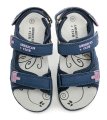 American Club HL166 blau-rosa Mädchensandalen | ARNO-schuhe.de – Schuhe mit Tradition