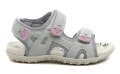 American Club HL166 graue rosa Mädchensandalen | ARNO-schuhe.de – Schuhe mit Tradition