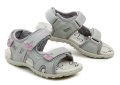 American Club HL166 graue rosa Mädchensandalen | ARNO-schuhe.de – Schuhe mit Tradition