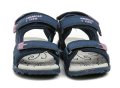 American Club HL167 blau-rosa Mädchensandalen | ARNO-schuhe.de – Schuhe mit Tradition
