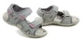 American Club HL167 graue rosa Mädchensandalen | ARNO-schuhe.de – Schuhe mit Tradition