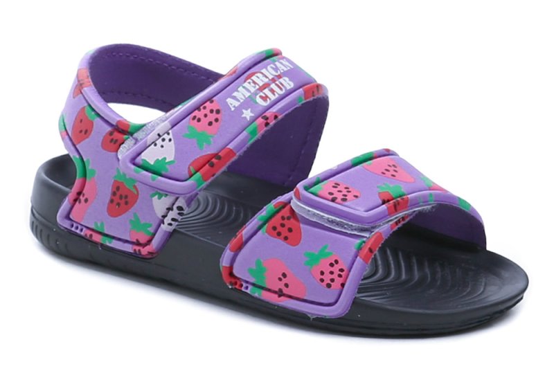 American Club NH205 lila Kindersandalen | ARNO-schuhe.de – Schuhe mit Tradition