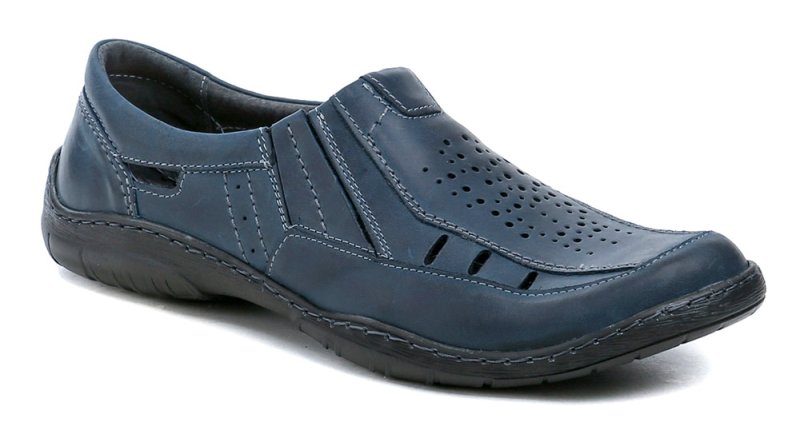 Mateos 492B marineblaue Herren-Loafer in Übergröße | ARNO-schuhe.de – Schuhe mit Tradition