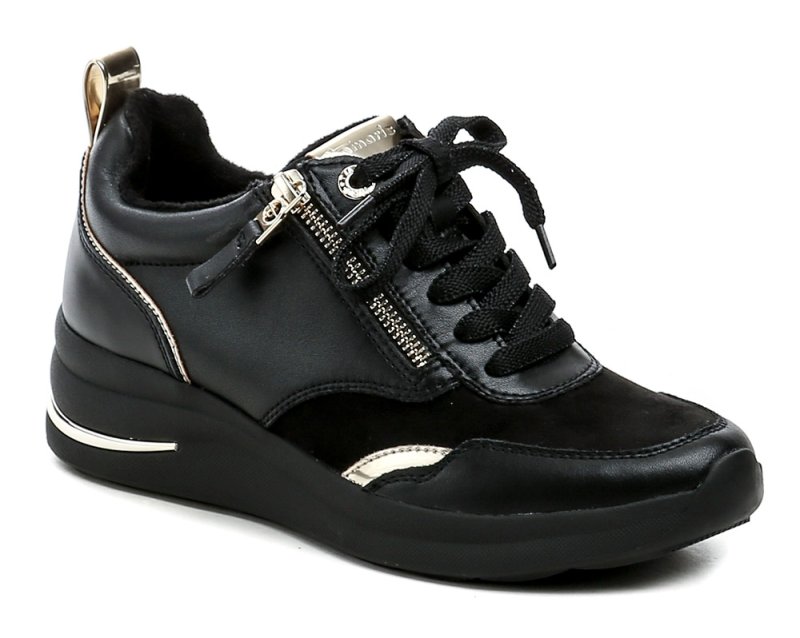 Tamaris Comfort 8-83714-43 schwarze Damen-Keilschuhe | ARNO-schuhe.de – Schuhe mit Tradition