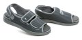 Dr. Orto 077M003 graue medizinische Herrensandalen | ARNO-schuhe.de – Schuhe mit Tradition