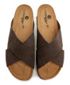COSMOS Comfort 8110-704a braune Herren-Hausschuhe in Übergröße | ARNO-schuhe.de – Schuhe mit Tradition