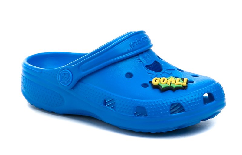 Coqui Big Frog 8101 blaue Kinderhausschuhe | ARNO-schuhe.de – Schuhe mit Tradition