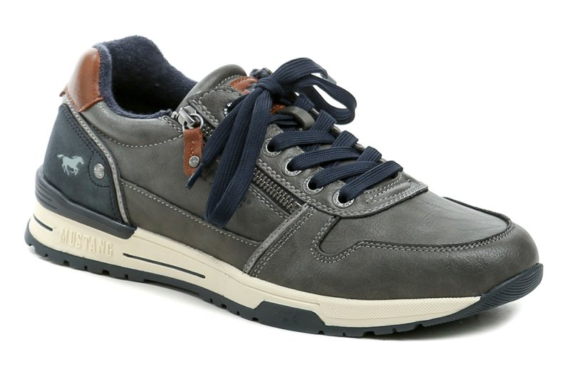 Mustang 26M0281006 graue Herrenschuhe | ARNO-schuhe.de – Schuhe mit Tradition