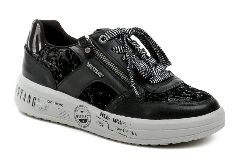 Mustang 26M048200800 schwarze Damen-Sneaker | ARNO-schuhe.de – Schuhe mit Tradition