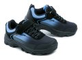 American Club WT292 schwarze und blaue Softshell-Sneaker | ARNO-schuhe.de – Schuhe mit Tradition