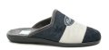 Medi Line 4724-583 schwarz-weiße Herrenpantoffeln | ARNO-schuhe.de – Schuhe mit Tradition