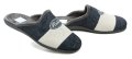 Medi Line 4724-583 schwarz-weiße Herrenpantoffeln | ARNO-schuhe.de – Schuhe mit Tradition