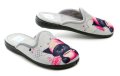 Medi Line 1810-026 graue Damenpantoffeln mit Katzenmotiv | ARNO-schuhe.de – Schuhe mit Tradition