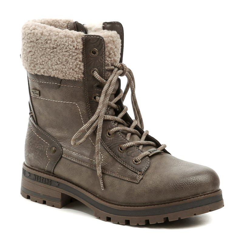 Mustang 15M004201200 braune Oversize-Winterstiefel für Damen | ARNO-schuhe.de – Schuhe mit Tradition