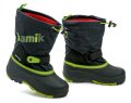 KAMIK Waterbug5 schwarze und grüne Kinder-Winterstiefel | ARNO-schuhe.de – Schuhe mit Tradition