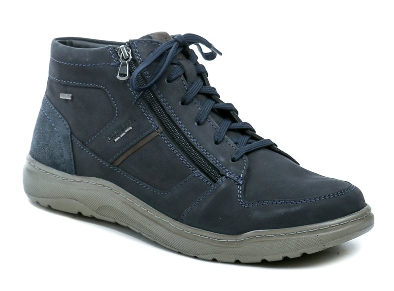 Josef Seibel 32550 marineblaue Herren-Winterstiefel in Übergröße | ARNO-schuhe.de – Schuhe mit Tradition