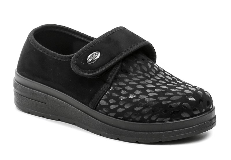Medi Line P730 schwarze medizinische Damenschuhe | ARNO-schuhe.de – Schuhe mit Tradition
