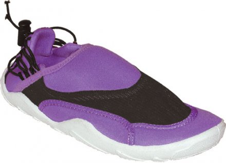 Leichte Freizeit- und Strandwasserschuhe aus Textilmaterial.