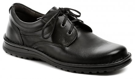 Ganzjahres-Wanderschuhe für Herren mit Schnürsenkeln, aus echtem Naturleder.