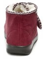 Rogallo 4372-013 burgunderfarbene Damen-Winter-Hausschuhe | ARNO-schuhe.de – Schuhe mit Tradition