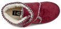 Rogallo 4372-013 burgunderfarbene Damen-Winter-Hausschuhe | ARNO-schuhe.de – Schuhe mit Tradition