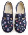 ARNO 555-1 Bunte Hausschuhe für Jungen | ARNO-schuhe.de – Schuhe mit Tradition
