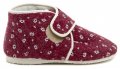 Pegres 1036 burgunderfarbene Damenpantoffeln | ARNO-schuhe.de – Schuhe mit Tradition
