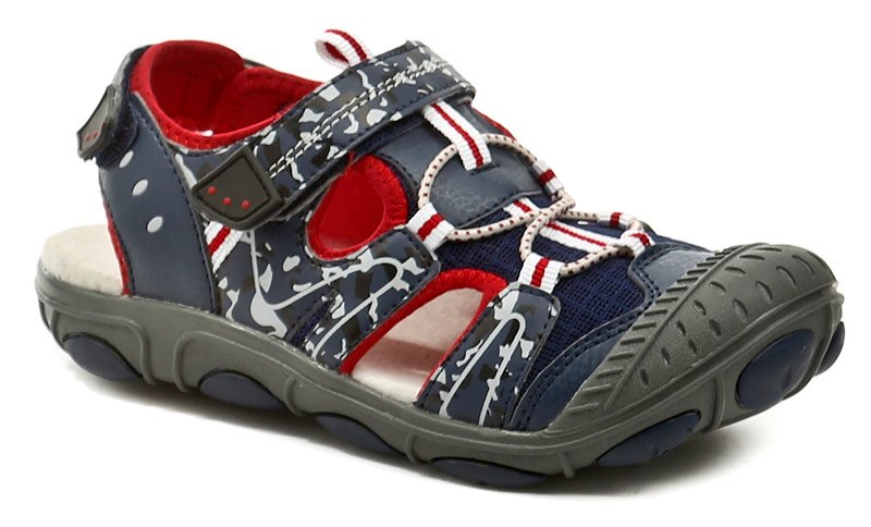 Rock Spring Grenada navy rot Kindersandalen | ARNO-schuhe.de – Schuhe mit Tradition