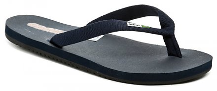 Herren-Sommer-Freizeit-Strand-Slipper aus Synthetikmaterial, mit Griff zwischen den Zehen.
