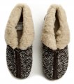 Rogallo 14677 braun Damen Winter Hausschuhe | ARNO-schuhe.de – Schuhe mit Tradition