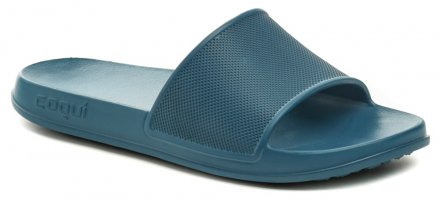 Sommerliche Freizeitschuhe zum Hineinschlüpfen in den Strand, aus synthetischem Material.