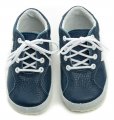 Pegres 1090 blau baby booties | ARNO-schuhe.de – Schuhe mit Tradition