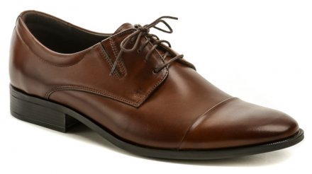 Ganzjährig tragbare Herren-Schnürschuhe aus echtem Leder in Übergröße.