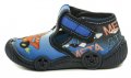 Vi-GGa-Mi blau Kinder Leinwand Hausschuhe FORMULE | ARNO-schuhe.de – Schuhe mit Tradition