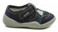 Vi-GGa-Mi blau Kinder Segeltuch Hausschuhe ADAS | ARNO-schuhe.de – Schuhe mit Tradition