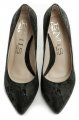 Emis W6341-462 Schwarze Wildleder Pumps mit Absatz für Frauen | ARNO-schuhe.de – Schuhe mit Tradition