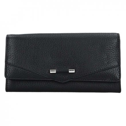 Brieftasche aus Naturleder für Frauen. Abmessungen 19 x 10 cm.