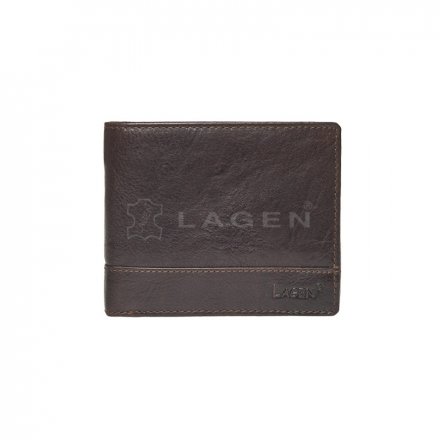 Herrenbrieftasche aus echtem Naturleder. Abmessungen der Brieftasche: 12,5 x 10 cm.