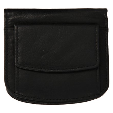Herrengeldbörse aus echtem Naturleder. Abmessungen der Brieftasche: 10 cm x 9,5 cm