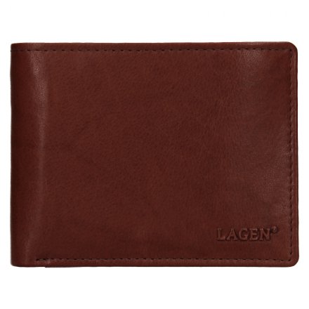 Herrengeldbörse aus echtem Naturleder. Abmessungen der Brieftasche: 11,5 cm x 9,5 cm