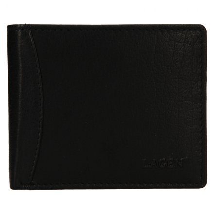 Herrenbrieftasche aus echtem Naturleder. Maße des Portemonnaies: 10,5 cm x 9 cm. Lagen Exclusive Class Kollektion