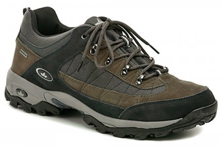 Ganzjahres-Trekking- und Wanderschuhe für Herren von Lico, aus einer Kombination von echtem Leder und Textilmaterial mit Comfortex-Membran.