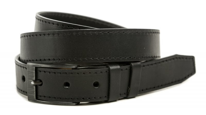 Black Hand 034-98 schwarzer Ledergürtel für Herren Breite 28 mm | ARNO-schuhe.de – Schuhe mit Tradition
