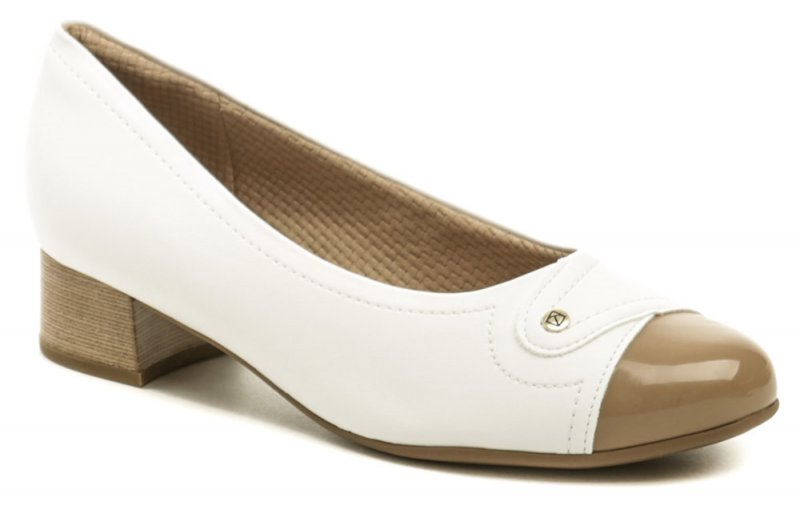 Piccadilly 141097-1 weiß und beige Damen Gesundheit Pumpen | ARNO-schuhe.de – Schuhe mit Tradition
