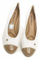 Piccadilly 141097-1 weiß und beige Damen Gesundheit Pumpen | ARNO-schuhe.de – Schuhe mit Tradition