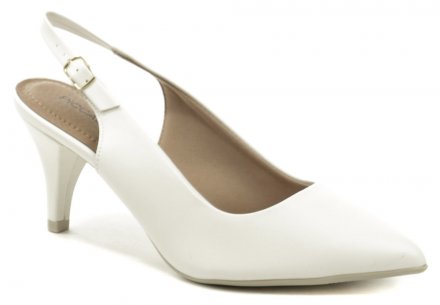 Sommerliche Wander- und Partyschuhe für Damen mit mittlerem Absatz aus Synthetikmaterial.